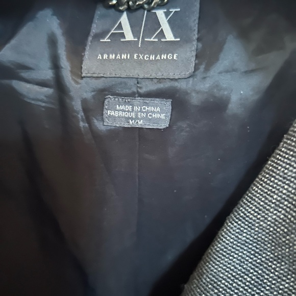 Armani exchange moto jacket - Picture 2 of 2
